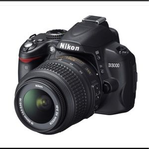 Nikon D3000 Camera + Plus